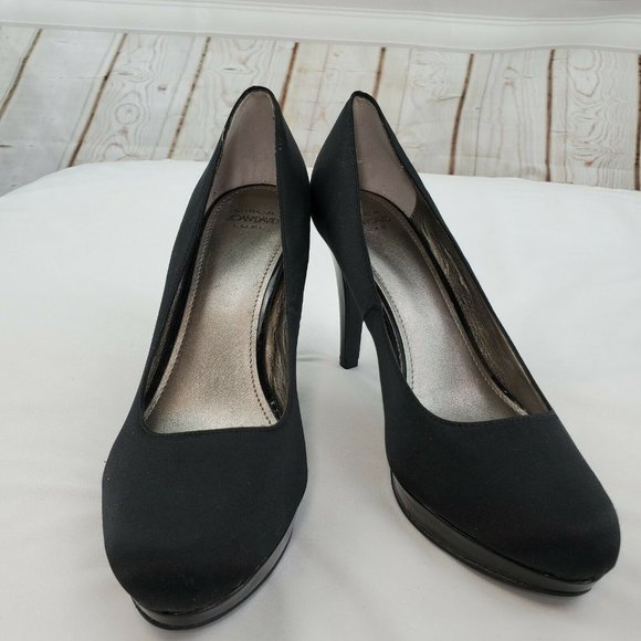 Circa Joan David Luxe Womens Black Heels Size US 9 - Picture 1 of 13